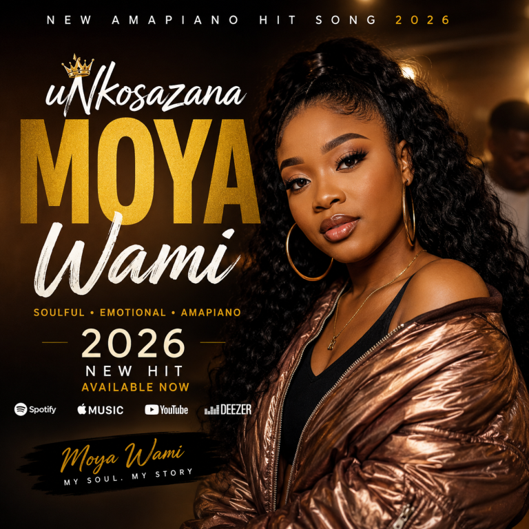 Capa promocional da música Moya Wami de uNkosazana lançada em 2026